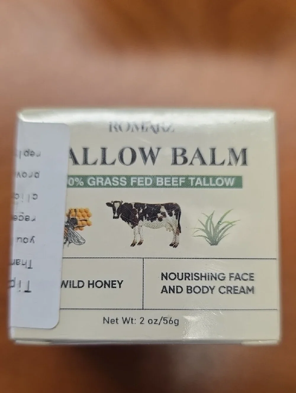 Tallow Balm Nourishing Face & Body Cream - Lot Of 6